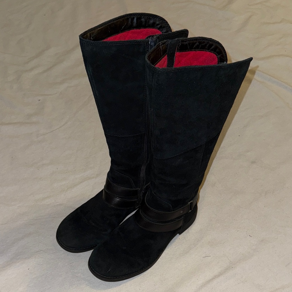 The North Face: Bridgeton Tall Suede Boots W Sz 8.5